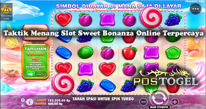 Taktik Menang Slot Sweet Bonanza Online Terpercaya